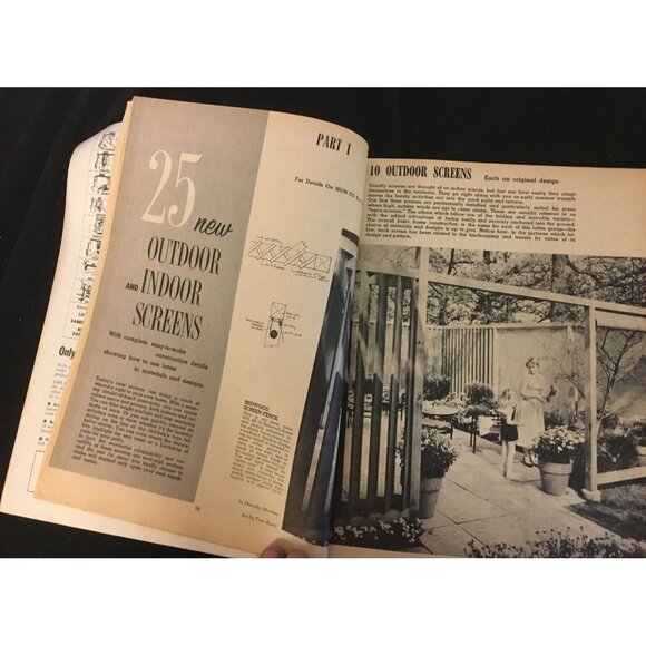 The Family Handyman Magazine 36th Edition VINTAGE Jun. 1957 Vol. 7 No. 3 - Picture 3 of 8